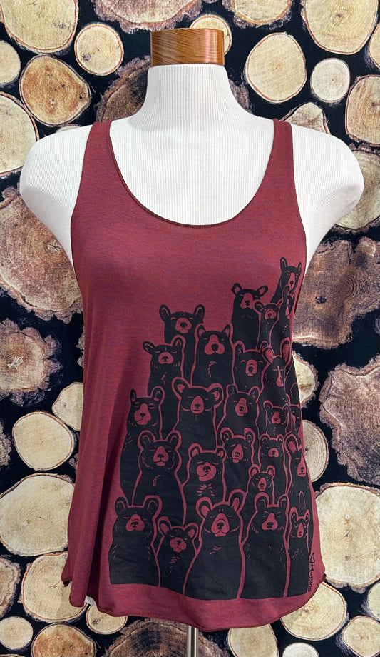 A Few Black Bears Ladies Tank
