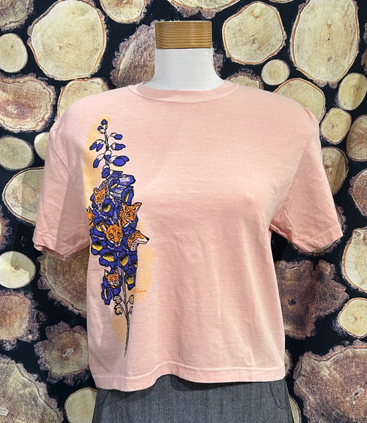 Foxglove Women Boxy Tee