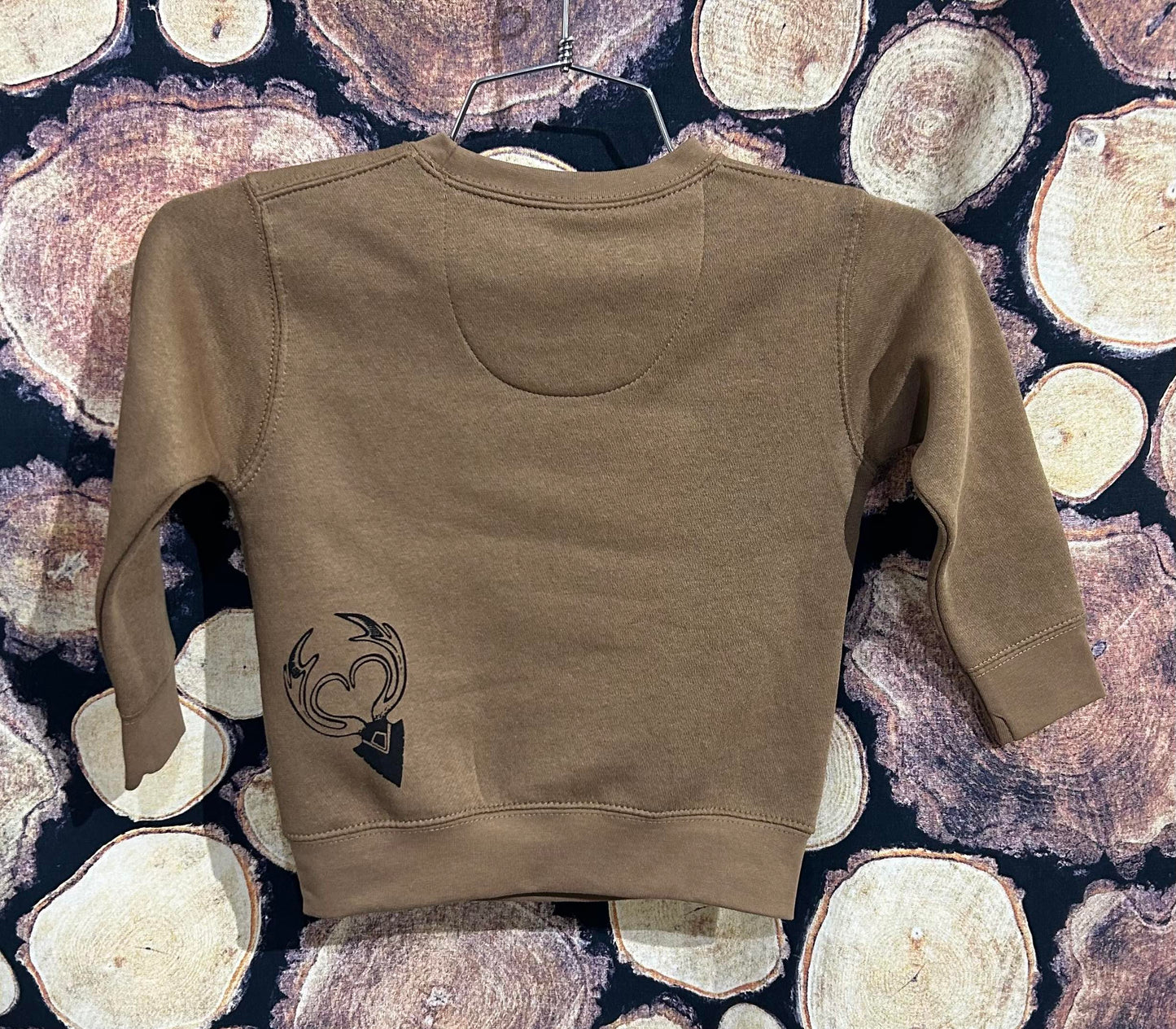 Sleep Tight Little Mushy - Toddler Crew Neck Sweatshirt