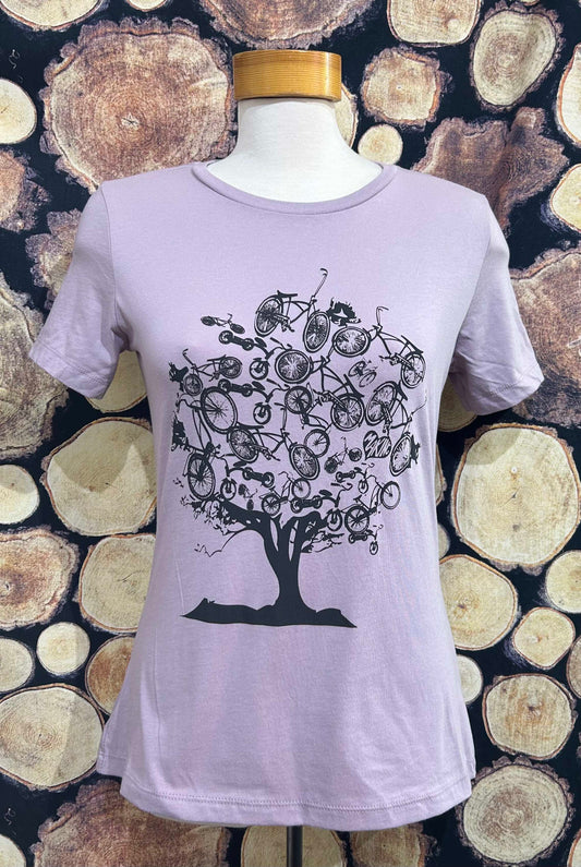 Bicycle Tree Ladies Tee