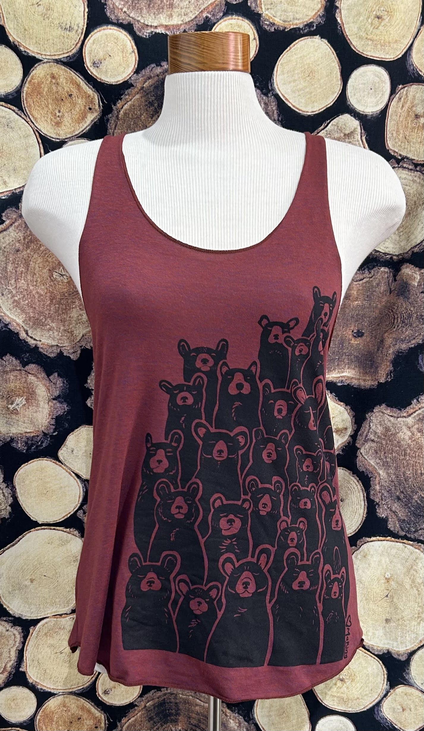 A Few Black Bears Ladies Tank