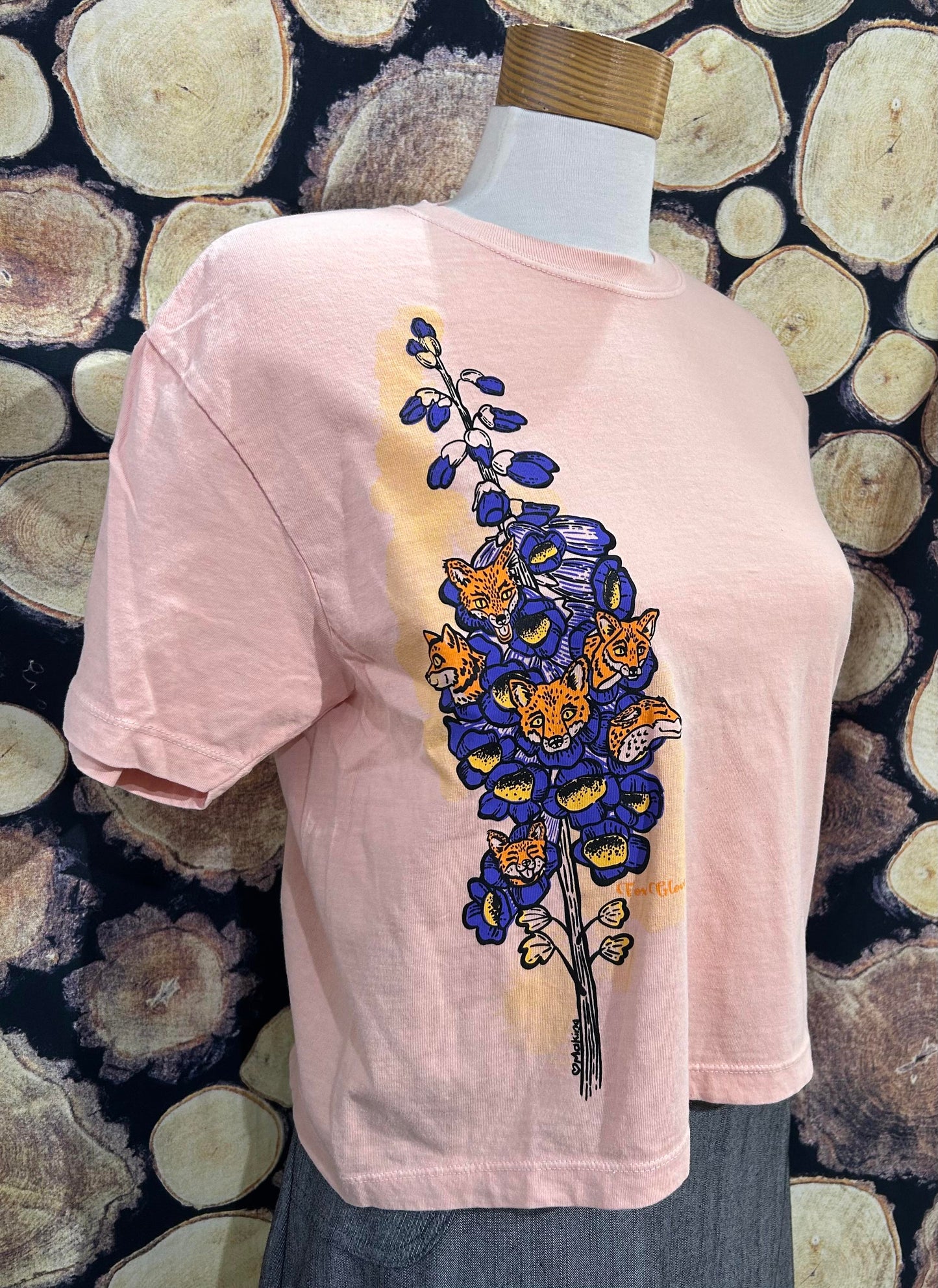 Foxglove Women Boxy Tee