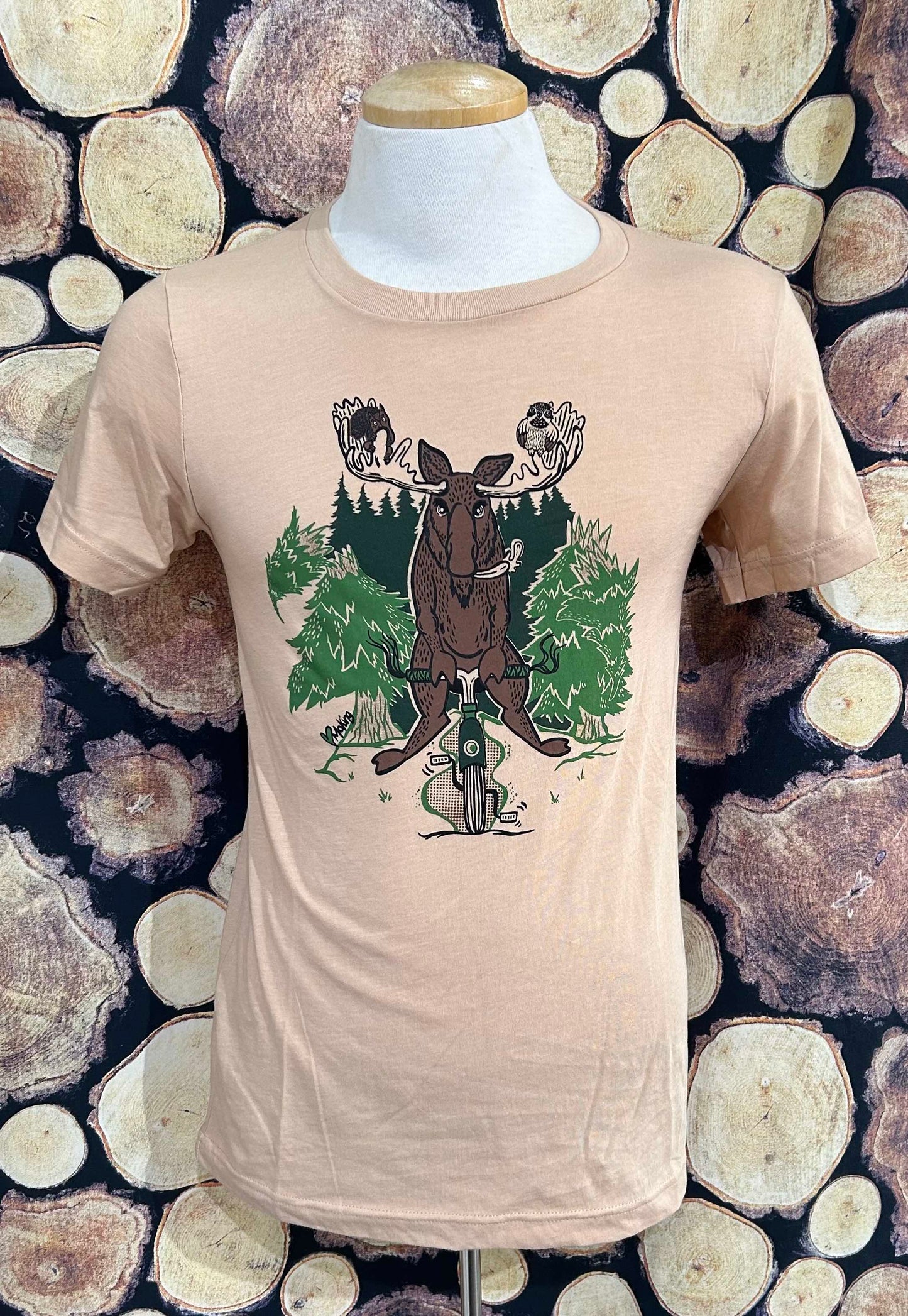 Moose on the Run Tee